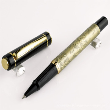 Stylo en métal lourd d&#39;or pour le cadeau d&#39;entreprise, stylo de boule en métal